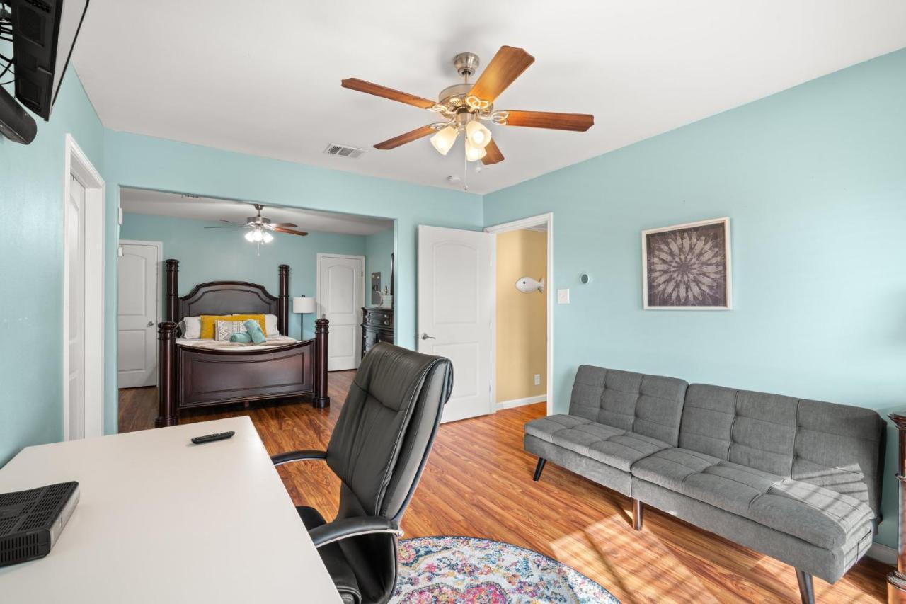 1 Min To Beach Ocean Breeze 3Br Fast Wifi Galveston Ngoại thất bức ảnh